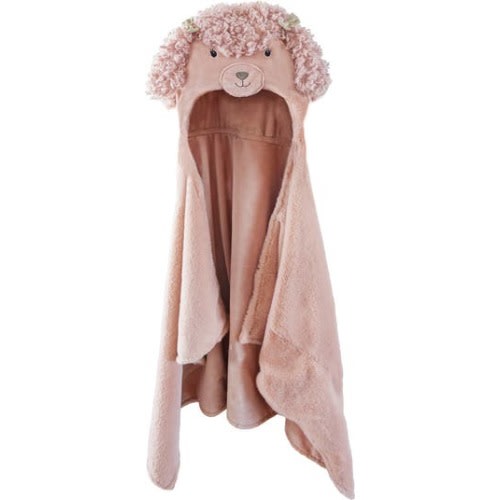 Kids' Paris Poodle Hooded Blanket