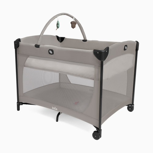 Joie Pecan Playard + Bassinet - Dove