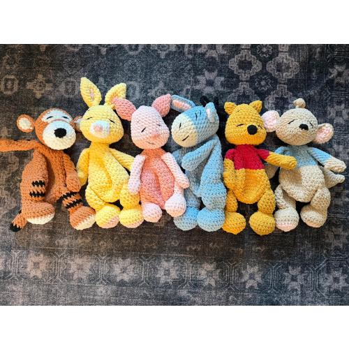 Hundred Acre Wood Collection | Winnie the Pooh Snuggler | Winne the Pooh Collection | Vintage Pooh Snugglers | Nursery Decor | Baby Gifts