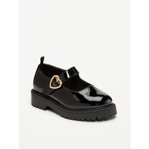 Shiny Faux-Leather Mary Jane Shoes for Toddler Girls
