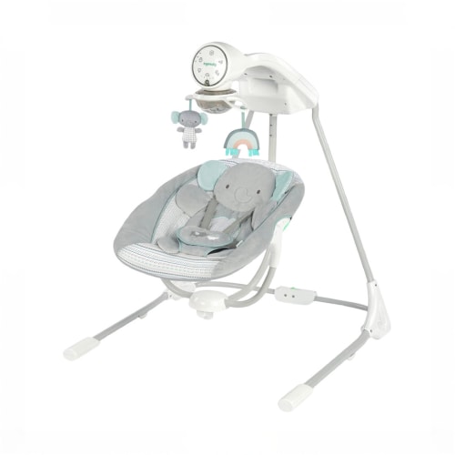 Ingenuity InLighten Soothing Swing, Van Elephant