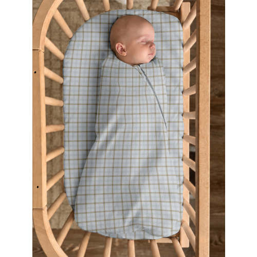 Swaddle Sleep Sack - Plaid / 1.0 TOG