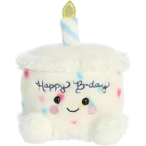 Aurora Palm Pals 5.5" Happy B'Day Cake Adorable Plush