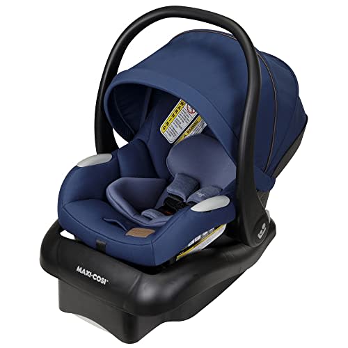 Maxi-Cosi Mico Luxe Infant Car Seat with Base, Rear Facing Car Seat For Babies, Baby Carseat 4-30 lbs, Baby Car Seats, Infant Car Seats, New Hope Navy