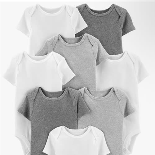 Simple Joys by Carter's Baby 8-Pack Short-Sleeve Bodysuit