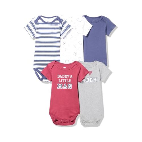 Hudson Baby Baby Boy's Cotton Bodysuits