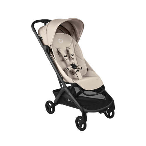 Bugaboo Butterfly 2 Stroller, 2025, Black, Desert Taupe, Desert Taupe