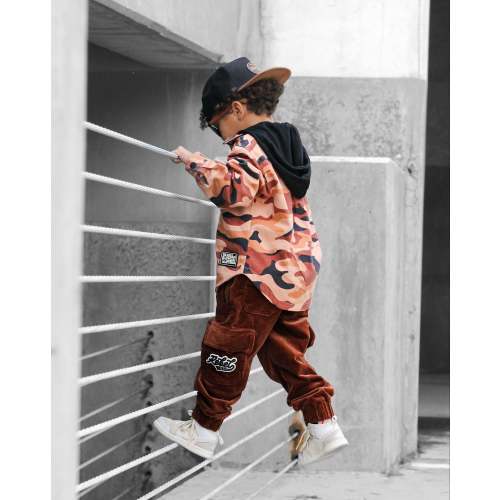 Hooded Flannel in Ranger Camo