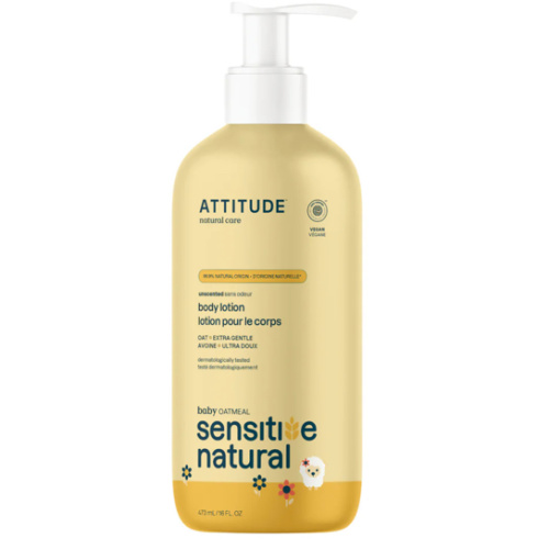 Body lotion for baby sensitive skin I ATTITUDE