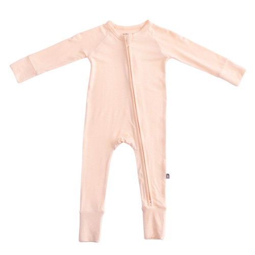 Bumbunny Baby | Convertible Footed Romper in Vanilla