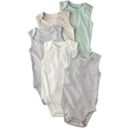 Butterblu Sam Multipack Sleeveless Bodysuits 100% Organic Cotton