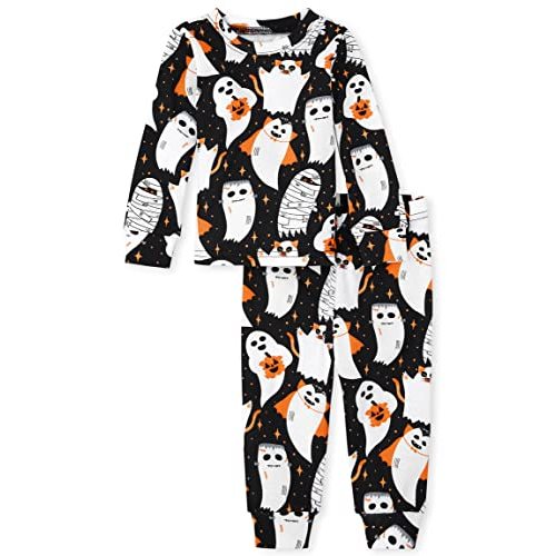 The Children's Place unisex-baby And Kids, Sibling Matching, Holiday Pajama Sets, Cotton