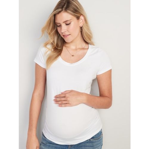 Maternity Scoop-Neck T-Shirt