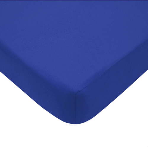 Zak & Zoey Royal Blue Fitted Crib Sheet