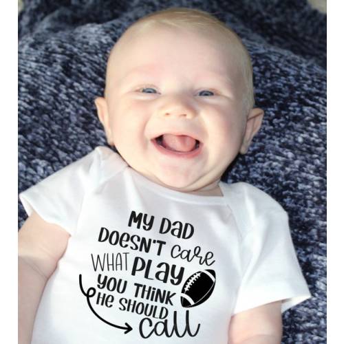 Daddy's Assistant Coach Football Baby Bodysuit Baby - Etsy