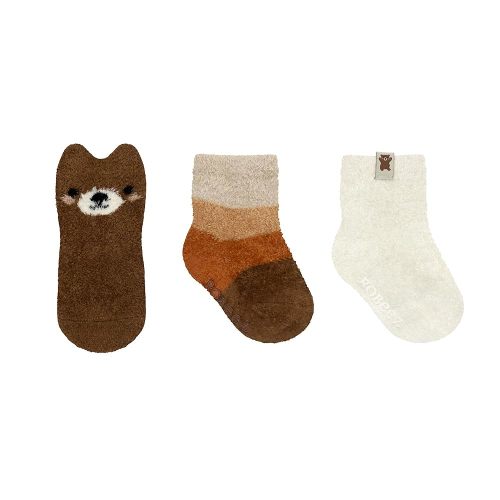 Robeez Baby Boys & Girls, Infant, Toddler Soft Cotton Non-Slip Socks/Kickproof Seamless Design (3 Pack)