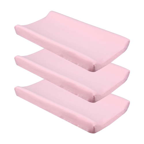3Pcs Cotton Changing Pad Cover Breathable Cover Cotton Changing Pad Sheets Stretchy Diaper Change Table Sheets 32x16in