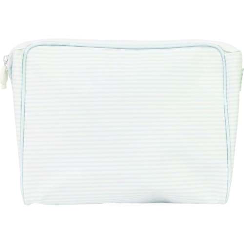 The Go Bag in Light Blue Stripe