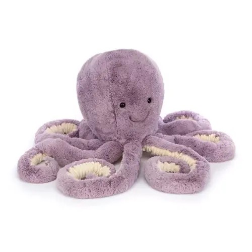 Lavender Octopus Maya 23 cm