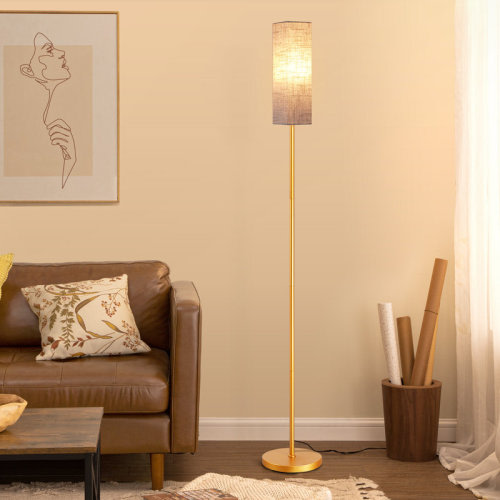 Willa Arlo™ Interiors Osblek 65'' Traditional Floor Lamp with Remote Control and Bulb Included & Reviews | Wayfair