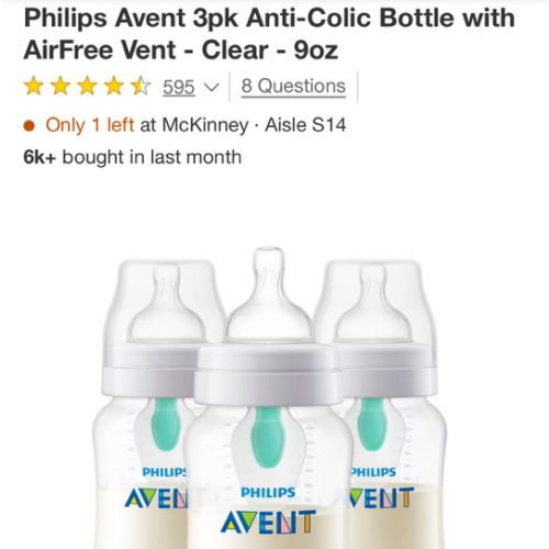 Philips Avent Baby Bottles & Sterilizers | Best Glass & Anti-Colic Options