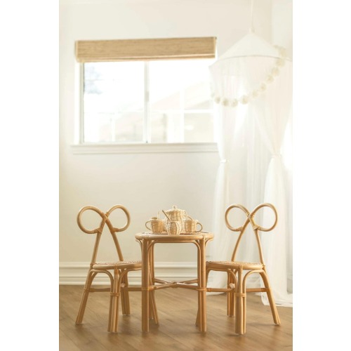 Brielle Rattan Children's Table - Table Only- Children's Furniture & Photography Prop