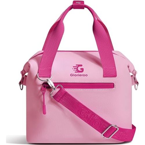 GLORIEROO Pastel Lunch Box Bag Women - Soft Cooler