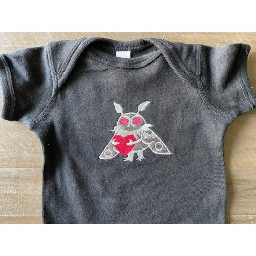 Mothman Baby Love Bodysuit - Etsy