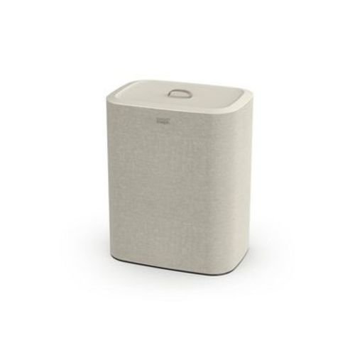 Joseph Joseph Tota 90L Laundry Separation Basket Ecru: Polypropylene, Built-In Handles, Multipurpose, Off-White