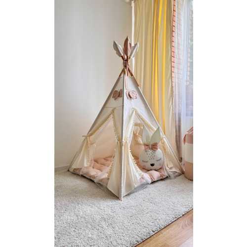 Teepees For Kids, Play Tent, Children Playhouse, Woodland Nursery Decor, Tipi For Playroom, Toddler Christmas Gift, Pretend Play