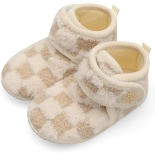 FEETCITY Baby Booties Girls Boys Infant Slippers First Walkers Shoes Warm Socks Newborn Crib Shoes