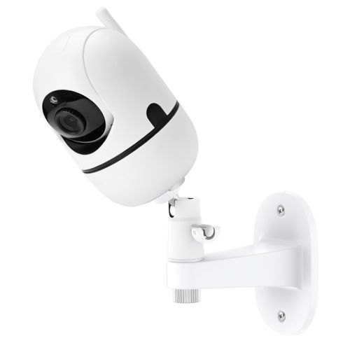 Adjustable Baby Monitor Wall Mount for HelloBaby HB65/ HB40/ HB6550/ HB66/ HB6339/ HB6550 Pro, ANMEATE SM935E, 360° Swivel Baby Monitor Stand Adhesive Wall Mount with Perfect View and Easy to Install