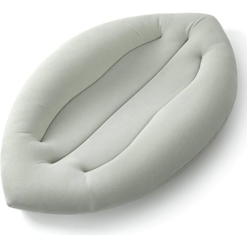 Baby Lounger for Newborn: Skin-Friendly & Breathable for 0-12 Months Infant Tummy Time Playtime & Diaper Changes - Portable & Lightweight Cushion for New Parents