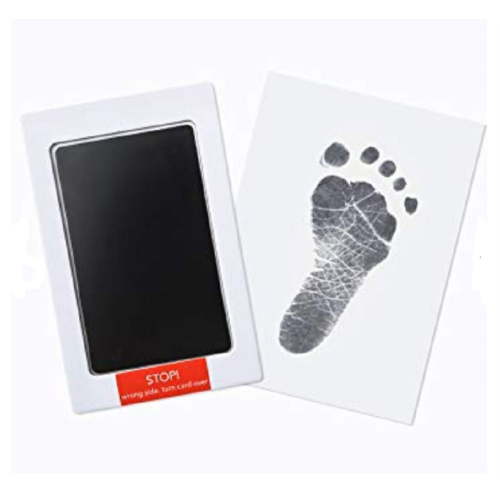 Baby Footprint & Handprint Kit – Inkless Clean Touch Pads for Mess-Free Baby Prints, Perfect Baby Shower Gift for New Moms by TIKA