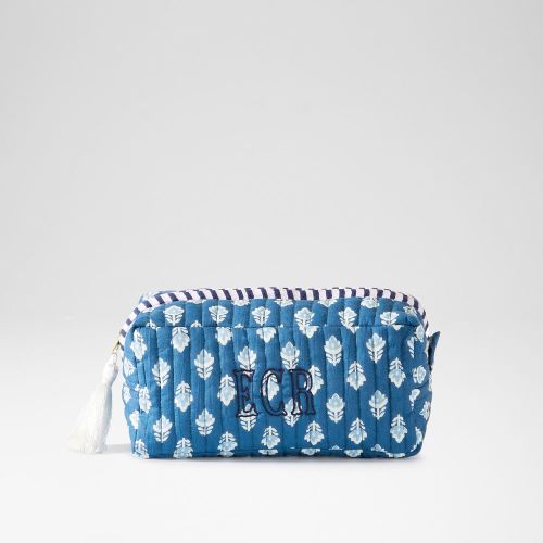Block Print Travel Pouch