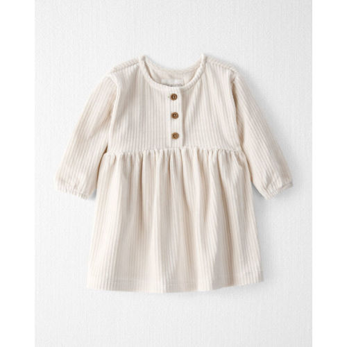 Baby Girl Recycled Velvety Corduroy Dress - Little Planet | Carter's