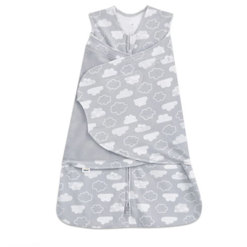 Cloud Print Cotton Swaddle - Newborn | HALO