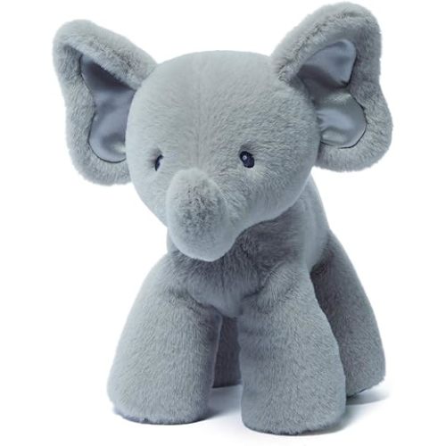 GUND Baby Elephant Plush Toy 10", Gray - Soft Cuddly Stuffed Animal for Infants, Machine Washable