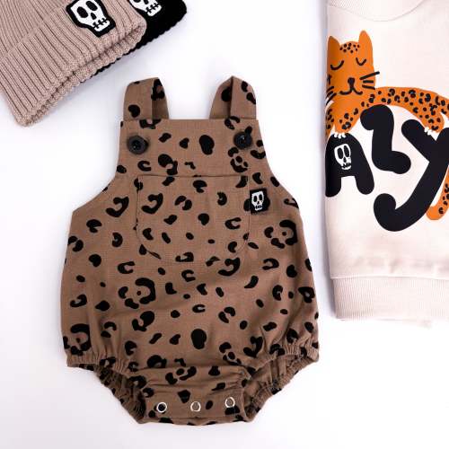 Leopard Romper