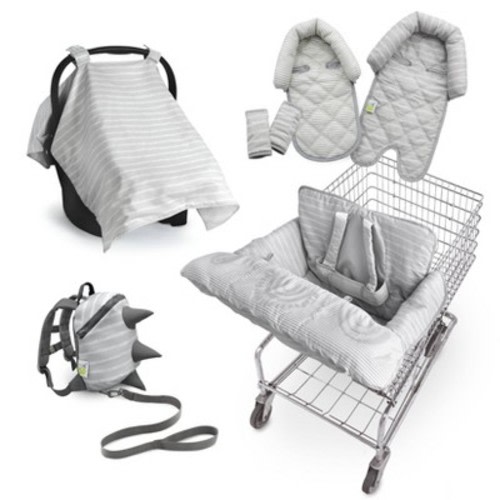 Go by Goldbug Gray Stripe Travel Collection