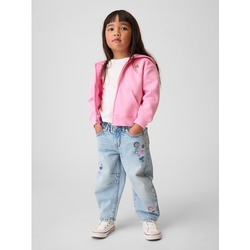 Baby & Toddler Embroidered Horseshoe Jeans