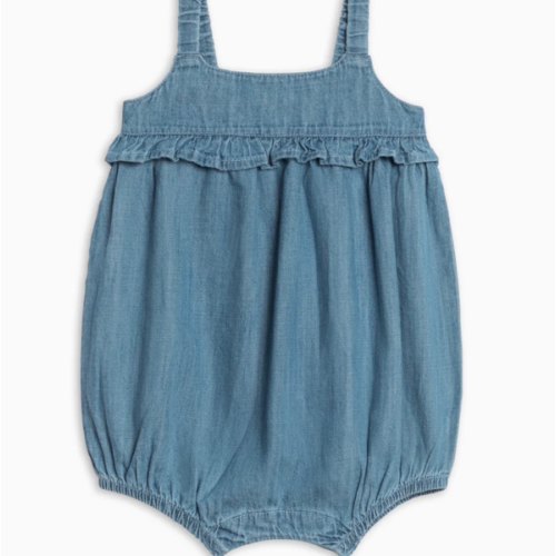 Gemma Chambray Bubble Romper