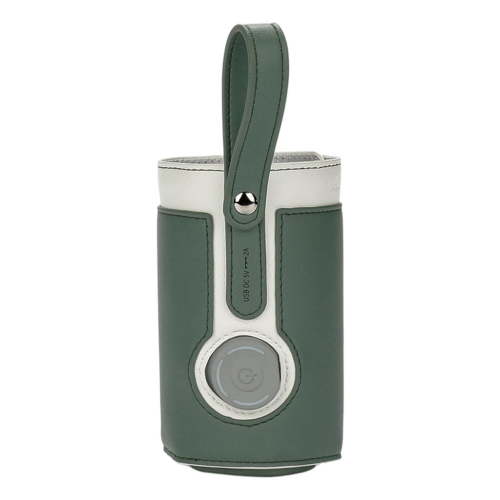 Foldable Baby Bottle Warmer 3 Temperature Feeding Constant Heating Warmer Baby Bottle for Travel Infant Newborn , green