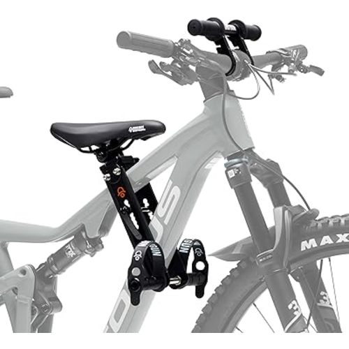 Kids Ride Shotgun - Child Bike Seat & Handlebar Combos - Front Mounted, for Children Aged 2~5 Years, Fits Most Adult Modern Mountain Bikes, Adjustable for Comfort