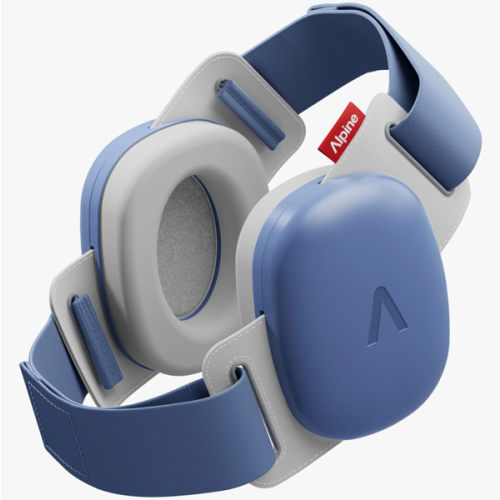 Muffy Baby Comfort Baby Ear Protection | Alpine | Color: Denim Blue