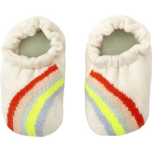 Rainbow Baby Booties - Meri Meri | Maisonette