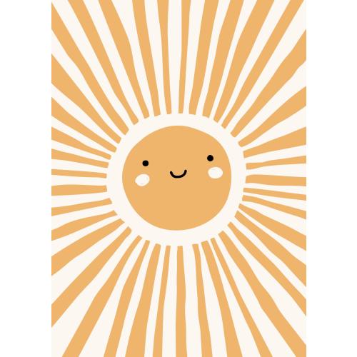 Smiling Sun Poster