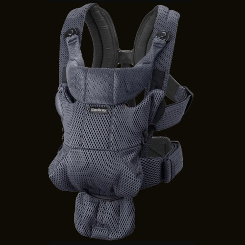 BabyBjorn Baby Carrier Free - 3D Mesh  - Anthracite Slate Gray