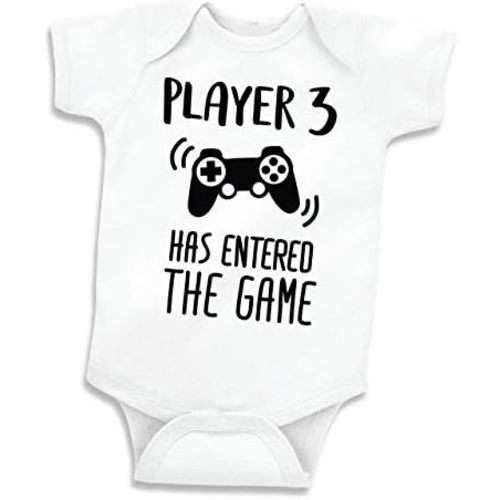 Bump and Beyond Designs Funny Gamer Pregnancy Announcement for Dad and Grandparents Gift