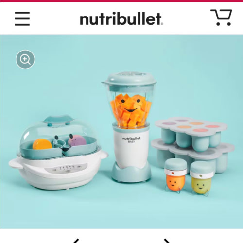 nutribullet Baby and nutribullet Baby Turbo Steamer Bundle